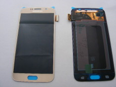 Display Samsung Galaxy S6 G920 auriu / original / LCD cu touchscreen foto