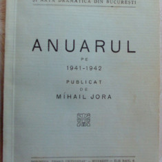 ANUAR 1941/42:CONSERVATORUL REGAL DE MUZICA&ARTA DRAMATICA BUCURESTI/MIHAIL JORA
