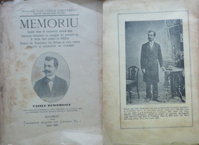 V. Dimitrescu , Lupta dusa de antisemiti contra mea ; Conduita liberalilor ,1906 foto