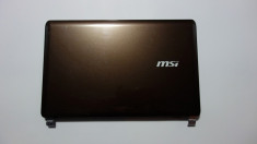 Capac display laptop MSI U160 ORIGINAL! foto
