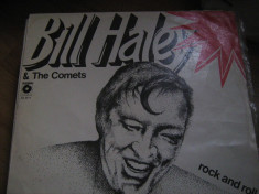 Bill Haley, rock and roll - disc vinil (vynil), pick-up foto