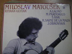 Miloslav Matousek, chitara - disc vinil (vynil), pick-up foto