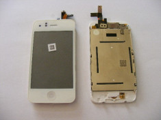 Display LCD cu touchscreen Apple iPhone 3GS Alb (Complet) foto