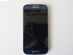 Display LCD + Touchscreen Samsung i9505 Galaxy s4 Albastru Desch foto