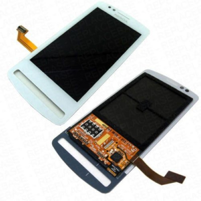 Display LCD + Touchscreen Nokia 700 alb foto