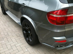 Set evazari bosaje aripi wide body kit aripi BMW X5 E70 Aero Mtech Pachet M foto