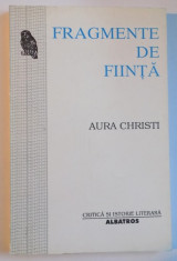 FRAGMENTE DE FIINTA. ESEURI de AURA CHRISTI , 1998 foto