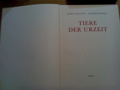 TIERE DER URZEIT - Josef Augusta, Zdenek Burian - Artia Prag, 1956 foto