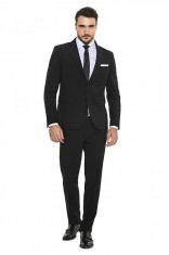 Costum Diasim SLIM FIT - Negru foto