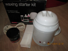 SET PROFESIONAL pentru epilare cu ceara si benzi de hartie - WAXING STARTER KIT foto