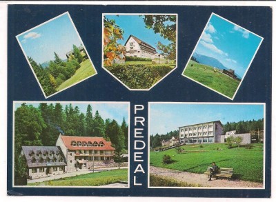 % carte postala (marca fixa)-PREDEAL-Colaj foto