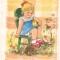 % carte postala (cod 502/70)-FELICITARE de primavara