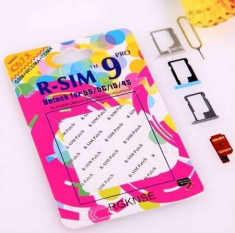 R SIM 9 PRO Decodare iPhone 5C 5S 5 4S foto