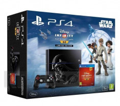 Playstation 4, 1TB Disney Star Wars, LIMITED, noi/sigilate, 2 ani garantie foto