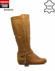 Bianco CreamyLeather (Marime: 41) foto