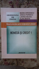 MONEDA SI CREDIT 1 - OPRITESCU ,POPESCU,NETOIU,SITECH foto