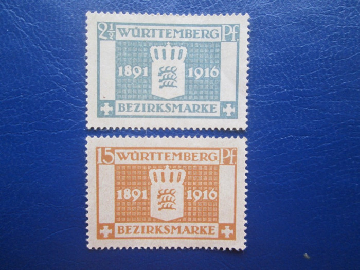TIMBRE GERMANIA WURTTEMBERG