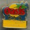 996 NEW INSIGNA - OASIS -PE VERSO SCRIE PROGEXION -TURISM ? -starea care se vede