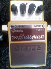Vand pedala chitara elecrica Boss FBM-1 (Fender &amp;#039;59 Bassman) foto