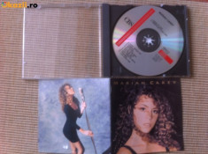 mariah carey album cd disc editie vest cbs booklet texte muzica pop dance 1990 foto