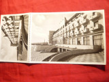 Ilustrata- Fotografie-dubla -Mamaia -Casa Odihna 1 Mai , cca.1950, Necirculata