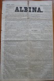 Cumpara ieftin Ziarul Albina , nr. 20 , 1871 , Budapesta , in limba romana , Director V. Babes