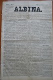 Cumpara ieftin Ziarul Albina , nr. 16 , 1871 , Budapesta , in limba romana , Director V. Babes