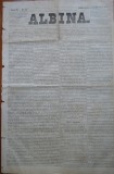 Cumpara ieftin Ziarul Albina , nr. 14 , 1871 , Budapesta , in limba romana , Director V. Babes