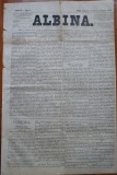 Cumpara ieftin Ziarul Albina , nr. 17 , 1871 , Budapesta , in limba romana , Director V. Babes