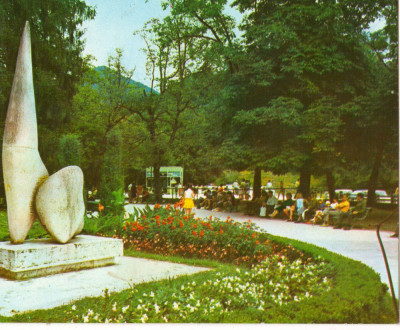 CPI (B6109) CARTE POSTALA - OLANESTI. VEDERE DIN PARC foto