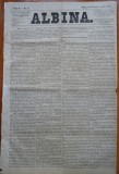 Cumpara ieftin Ziarul Albina , nr. 18 , 1871 , Budapesta , in limba romana , Director V. Babes