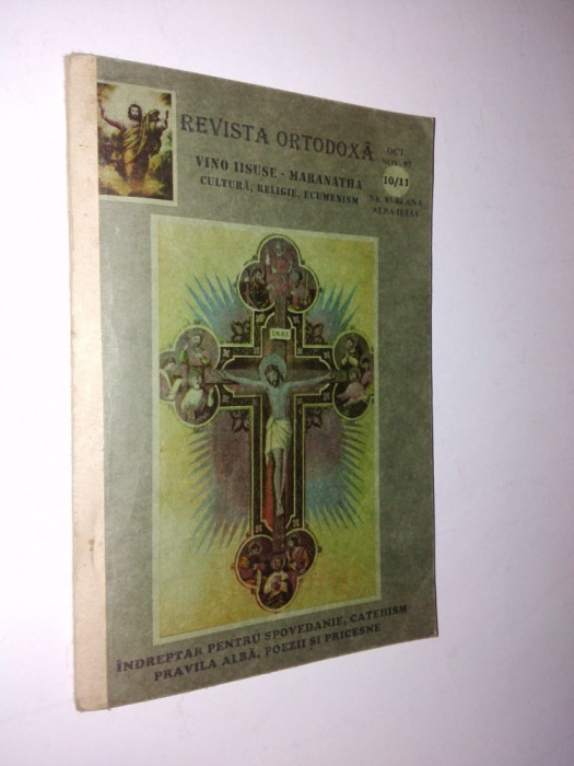 Revista ortodoxa - 10/11 1997 Alba Iulia