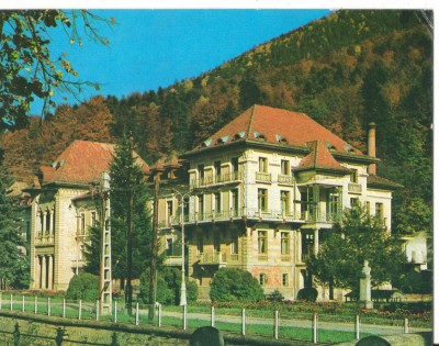 CPI (B6103) CARTE POSTALA - SLANIC MOLDOVA. PAVILIONUL CENTRAL foto