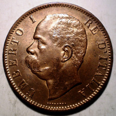 C.276 ITALIA UMBERTO I 10 CENTESIMI 1894 BI XF/AUNC