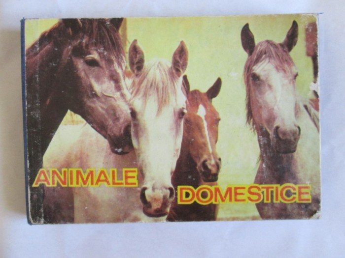 ALBUM PLIABIL ANIMALE DOMESTICE ANII 80