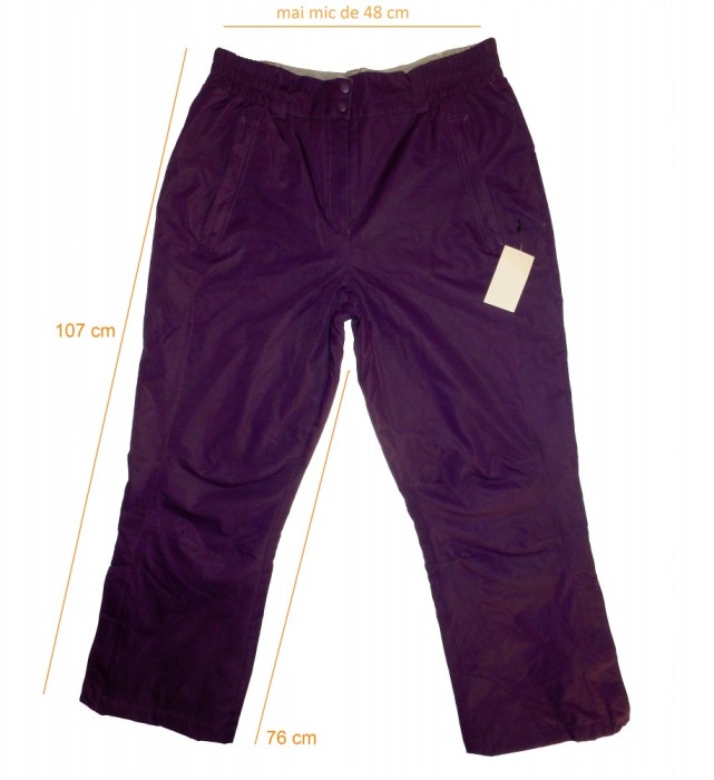 Pantaloni ski snowboard placa PARALLEL origin. calitativi (dama 2XL) cod-260010 foto mare Pantaloni ski snowboard placa PARALLEL origin. calitativi (dama 2XL) cod-260010 foto mare