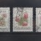 Serie completa Cehoslovacia-Ceskoslovensko-Flori-stampilata-1991