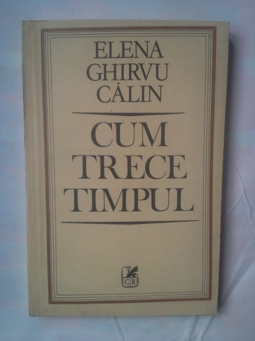 ELENA GHIRVU CALIN - CUM TRECE TIMPUL