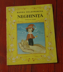 carte ilustrata - povesti / Neghinita de Barbu Delavrancea , 1985 ! foto