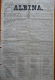 Ziarul Albina , nr. 28 , 1871 , Budapesta , in limba romana , Director V. Babes