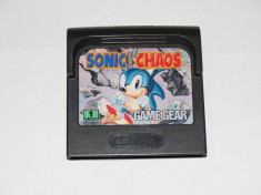 Joc SEGA Game Gear Gamegear - Sonic Chaos foto