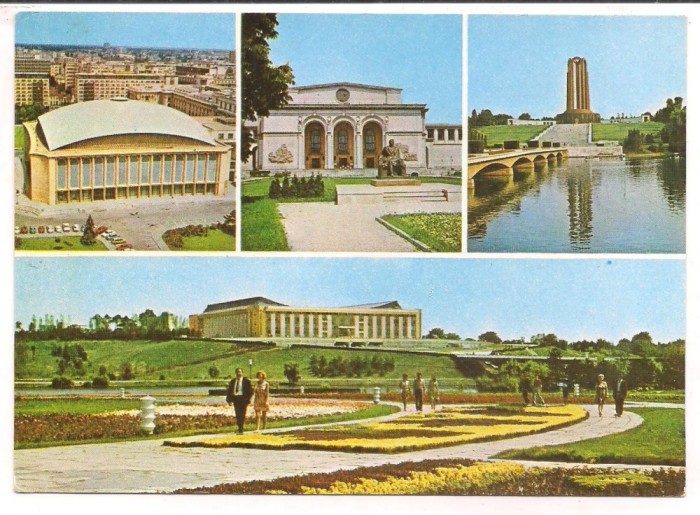 % carte postala (marca fixa)-BUCURESTI