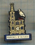 1096 NEW INSIGNA -MARCHE D&#039;ALSACE - FRANTA -TURISM - starea care se vede