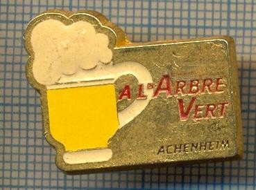 1086 NEW INSIGNA -RESTAURANT A L&amp;#039;ARBRE VERT ACHENHEIM-FRANTA-starea care se vede foto