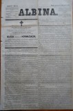 Cumpara ieftin Ziarul Albina , nr. 24 , 1871 , Budapesta , in limba romana , Director V. Babes