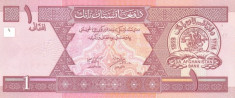 Afghanistan (Afganistan) 1 Afghani nou 2002 P-64 UNC !!! foto