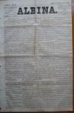 Cumpara ieftin Ziarul Albina , nr. 25 , 1871 , Budapesta , in limba romana , Director V. Babes
