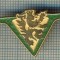 1064 NEW INSIGNA- ,,V&quot; -SIMBOL DE FIRMA, LEU CU COROANA -starea care se vede