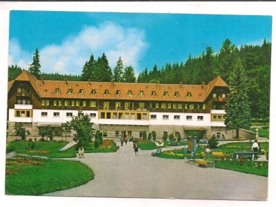 % carte postala (marca fixa)-BORSEC-Pavilionul central foto