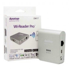 Wireless router + Wi-Fi Card reader + Power bank - APOTOP PRO DW17
